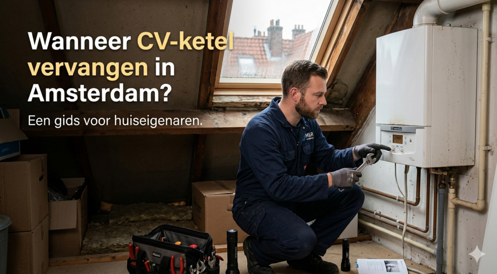 Wanneer moet je jouw CV-ketel vervangen in Amsterdam (Levensduur & signalen)